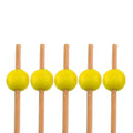 3.9" Bamboo Round Ball Skewer Picks