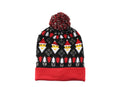 santa christmas light up beanie