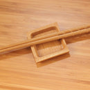 sushi sticks with dish