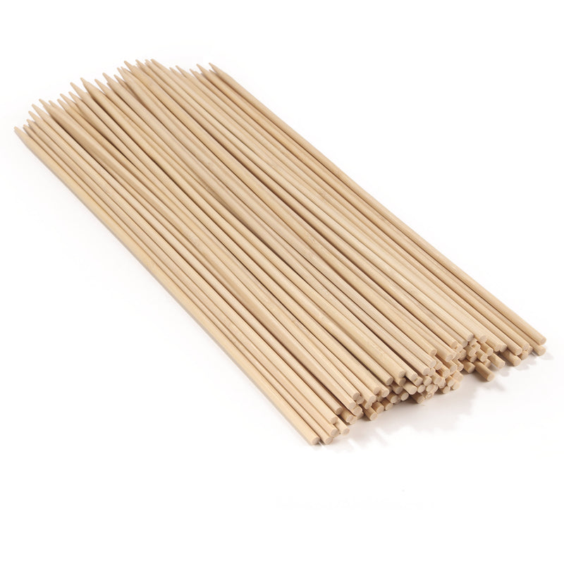 Premium Semi Point Extra Long Natural Bamboo Skewer for Marshmallow