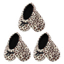 Women's Microfiber Cozy Fuzzy Non-Slip Slippers: Assortments