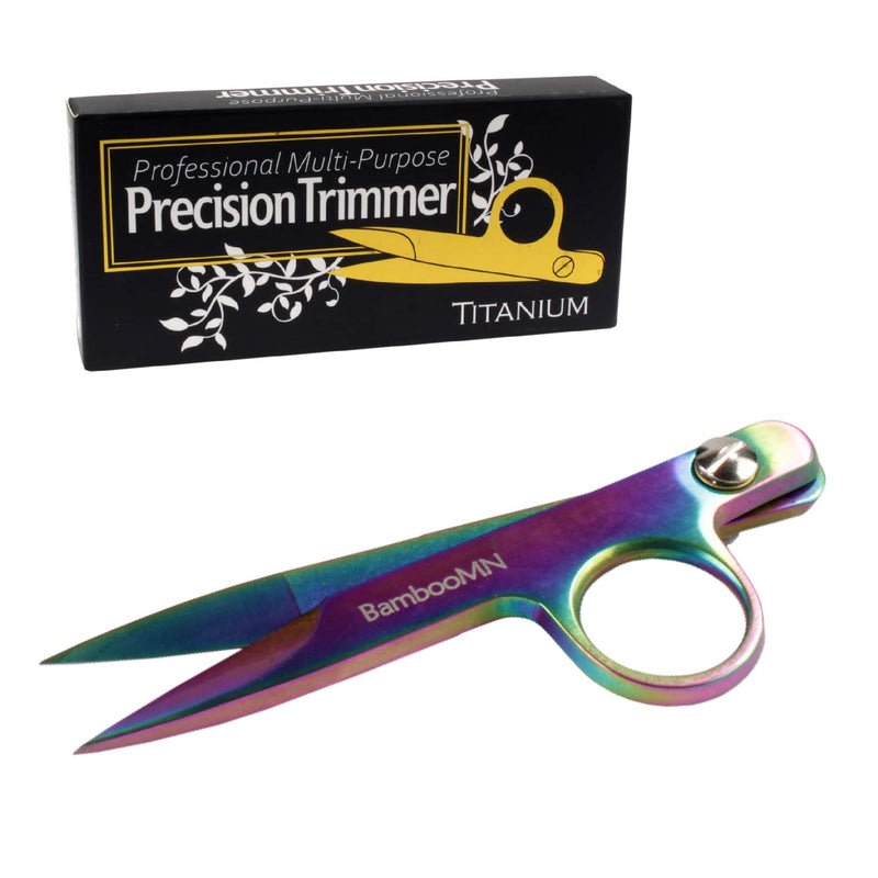 Rainbow colored titanium trimmer