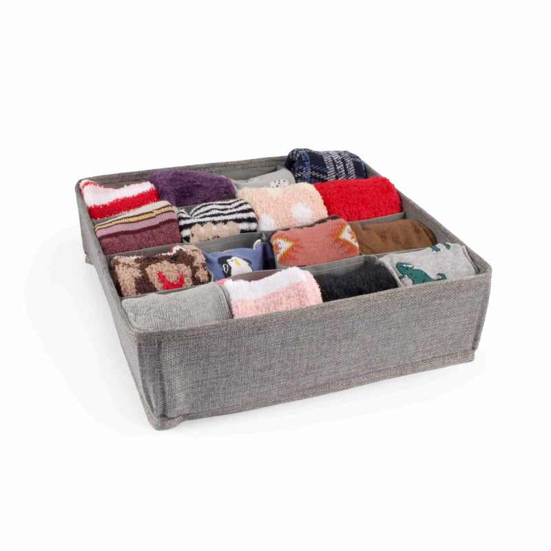 16 Cell Collapsible Linen Organizer
