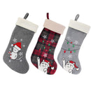 Hand-Embroidered Christmas Stockings