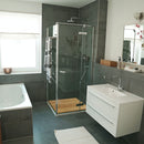 Raised Bamboo Bath Mat