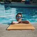 Raised Bamboo Bath Mat