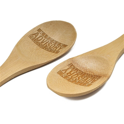bamboomn Kitchen Advisory Custom Engraved Serving Spoon