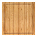 Grooved Square Bamboo Cutting Board 11" x 11" x 0.75"