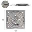 Flat Large Swivel Plate