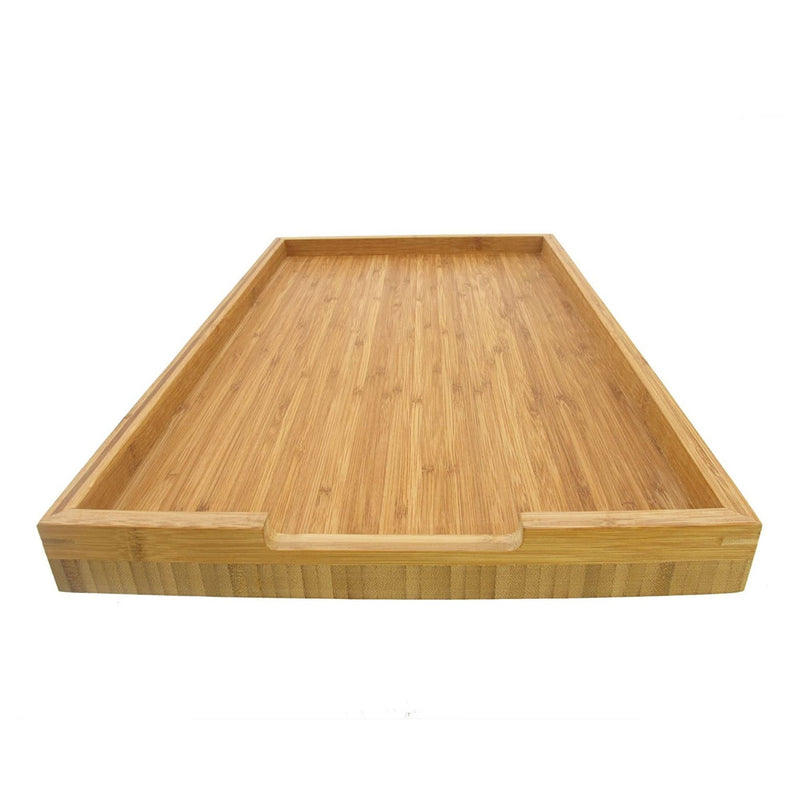 Extra Large Stove Top Cover for Gas & Electric Stove,30 x 20 Bamboo  Cutting for