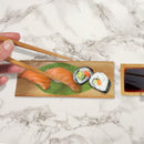 Reusable 6pc Sushi Plate Set with Chopsticks