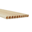 bamboo straws thick up close side view