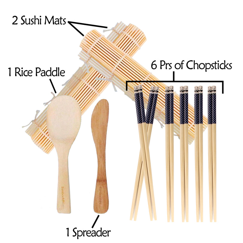 kit shown with text about the quantity and title of each piece