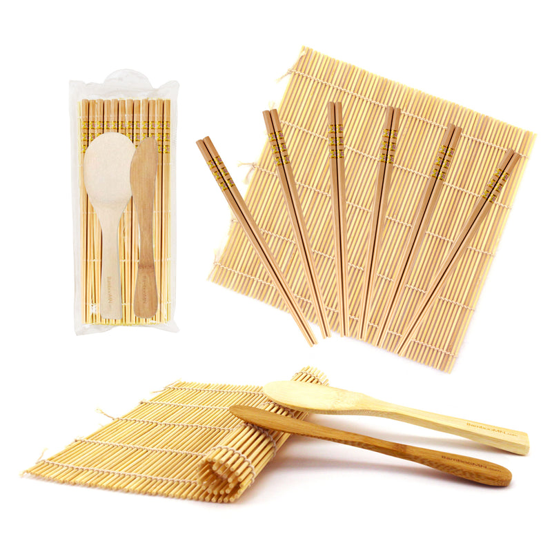 flowers yellow chopsticks kit