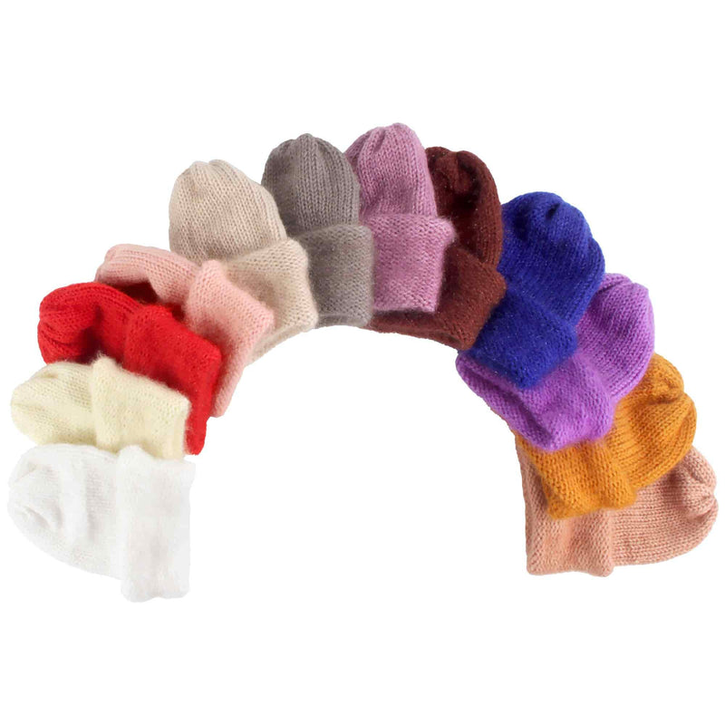 Super Soft Hand Knit Winter Hat for Women, Men, and Children 12 vibrant colors
