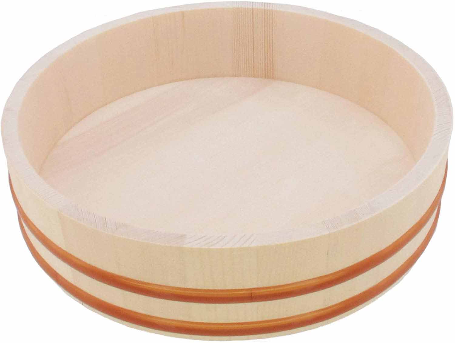 19pc Sushi Oke Tub with Lid Hangiri Sushi Making Set