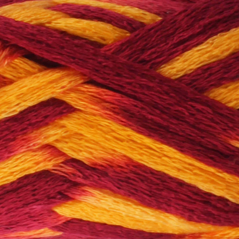 close up of team spirit fishnet fibers
