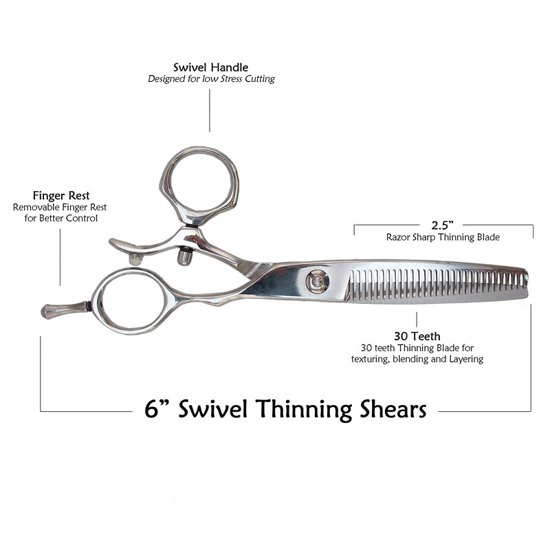 swivel thinning shears