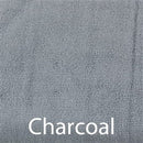 Charcoal towel closeup