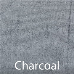 Charcoal towel closeup