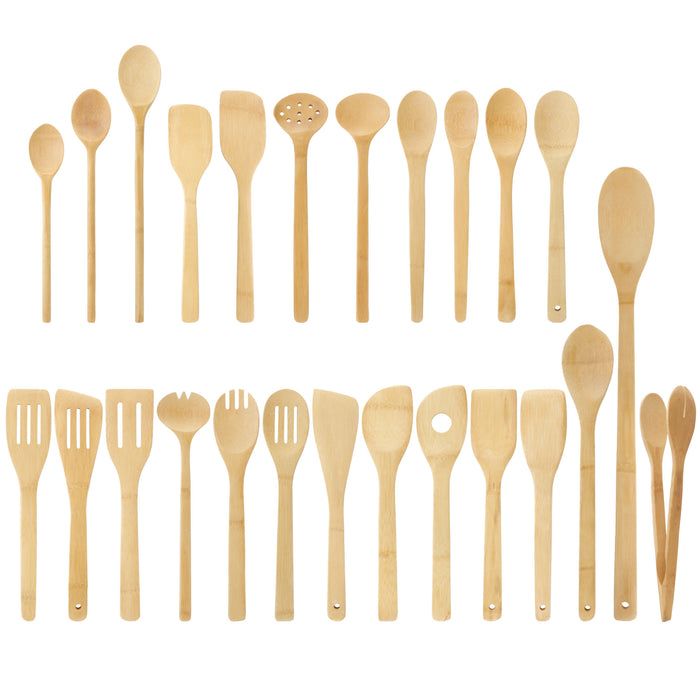 bamboomn Bamboo Kitchen Cooking Utensils