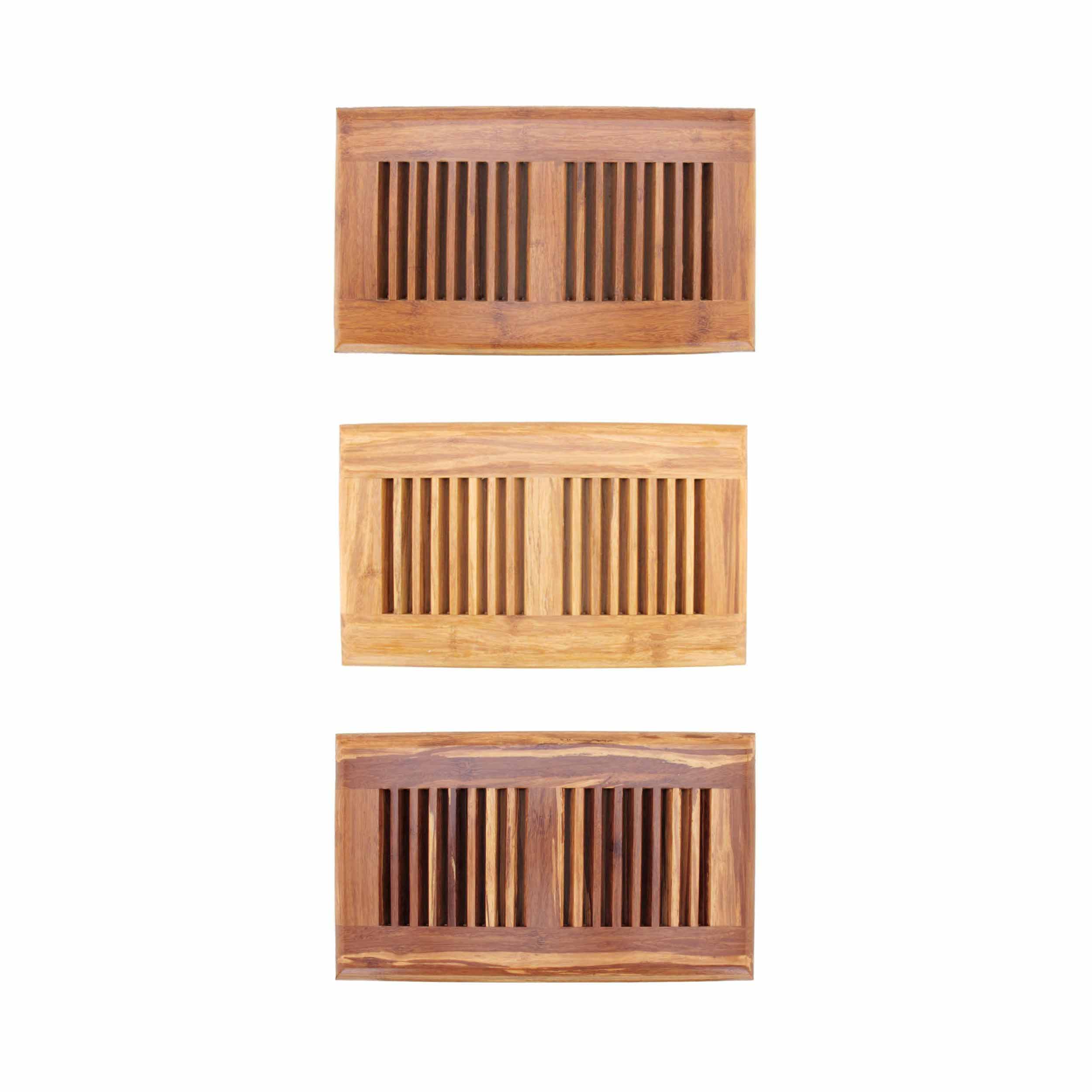 Strand Woven Bamboo Floor Register Vent Cover - 6" x 11.8"