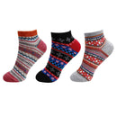 Vintage Style Knitted Colorful Cotton Anklet Socks