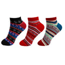 Vintage Style Knitted Colorful Cotton Anklet Socks