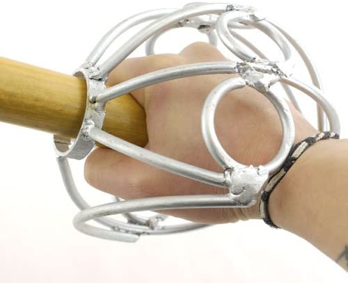 ring pattern welded steel basket hilt handguard
