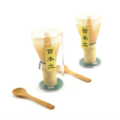 tea whisk and scoop