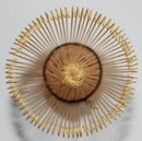 Up close tines on tea whisk