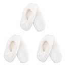 Women's Soft Touch Slippers: 3 Pairs