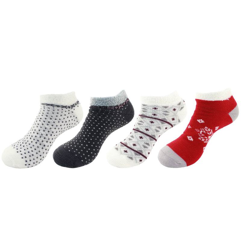 Women's Double Layer Comfy Fuzzy Home Cabin Socks