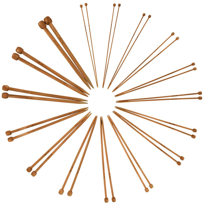 bamboomn Single Point Bamboo Knitting Needle Sets