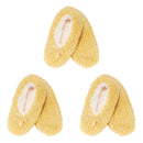 Women's Soft Touch Slippers: 3 Pairs